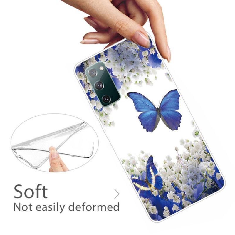 Coque Samsung Galaxy S20 Fe Papillons Design