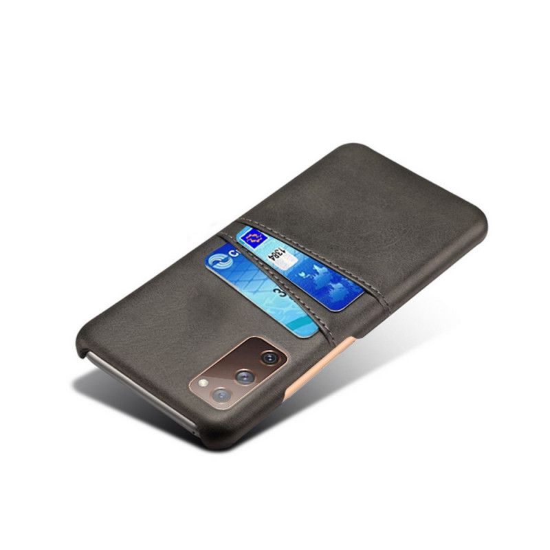 Coque Samsung Galaxy S20 Fe Porte Cartes Ksq