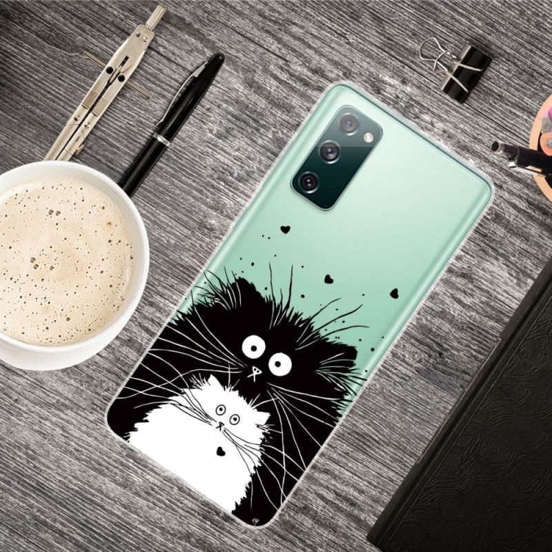 Coque Samsung Galaxy S20 Fe Regarde Les Chats