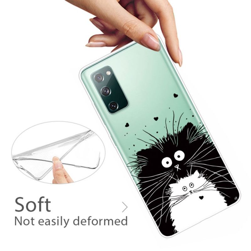 Coque Samsung Galaxy S20 Fe Regarde Les Chats