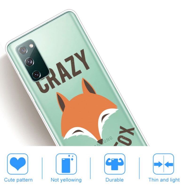 Coque Samsung Galaxy S20 Fe Renard / Crazy Like A Fox