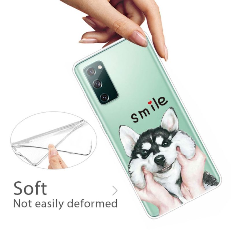 Coque Samsung Galaxy S20 Fe Smile Dog
