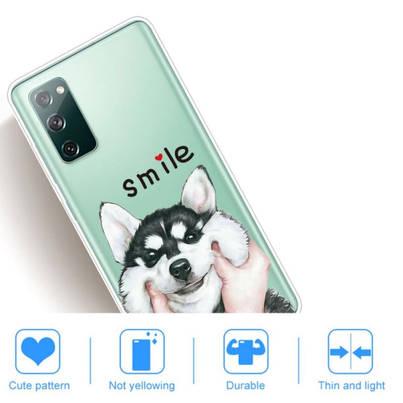 Coque Samsung Galaxy S20 Fe Smile Dog