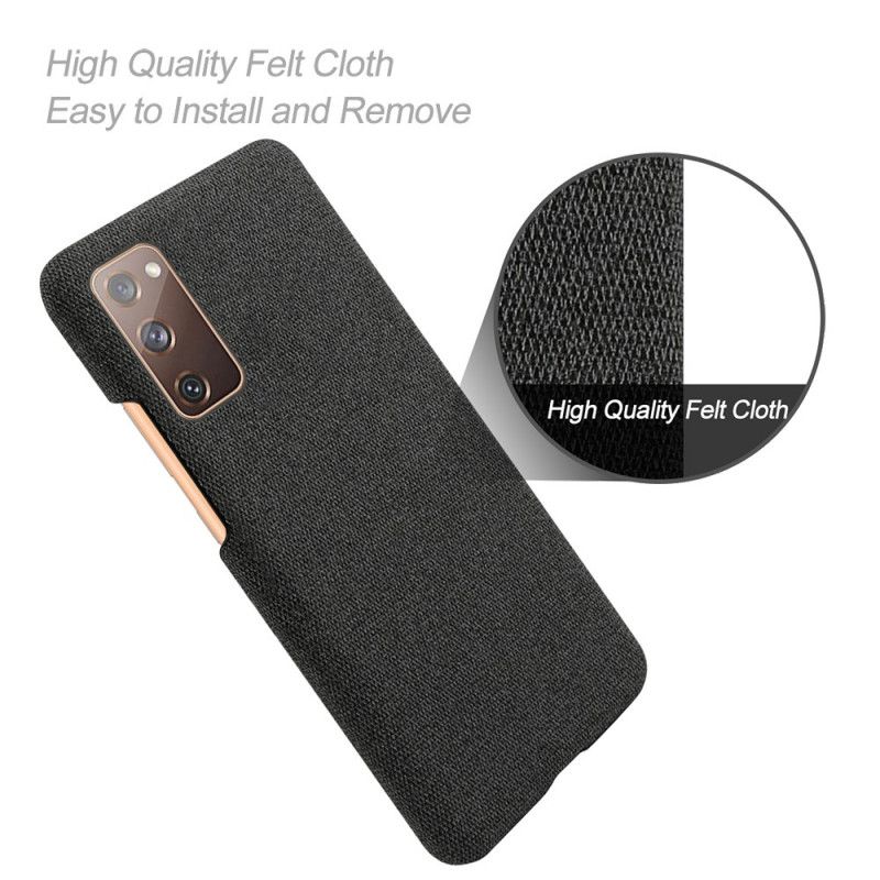 Coque Samsung Galaxy S20 Fe Texture Tissu