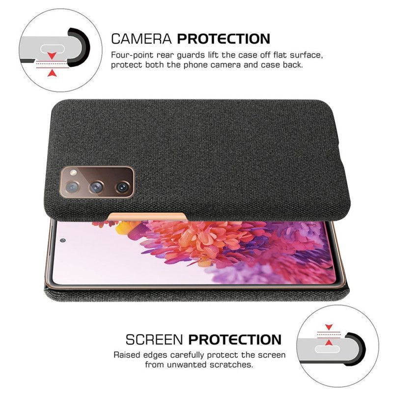 Coque Samsung Galaxy S20 Fe Texture Tissu