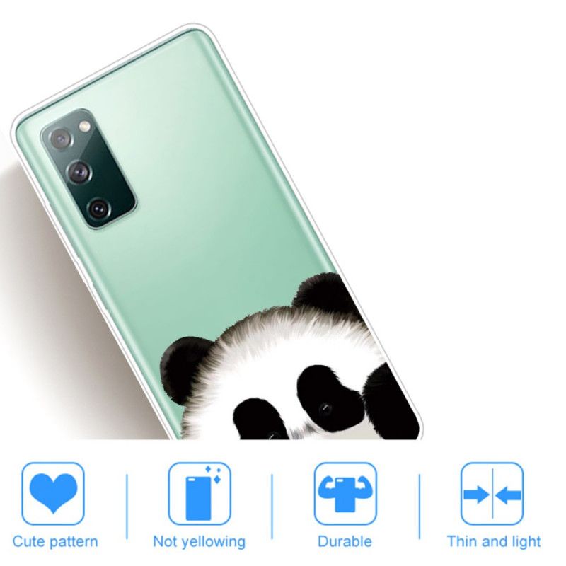 Coque Samsung Galaxy S20 Fe Transparente Panda