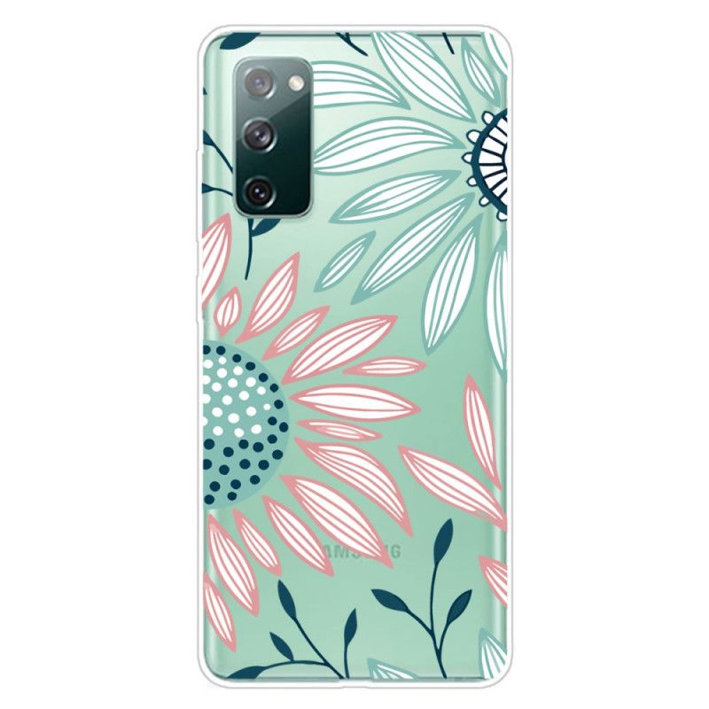 Coque Samsung Galaxy S20 Fe Transparente Une Fleur