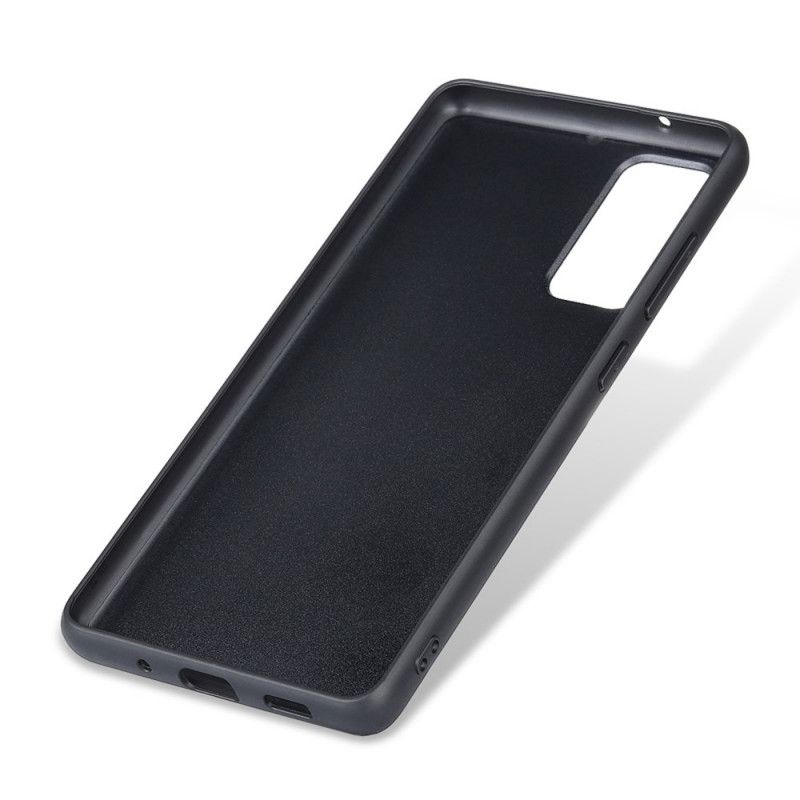 Coque Samsung Galaxy S20 Fe Véritable Cuir Litchi