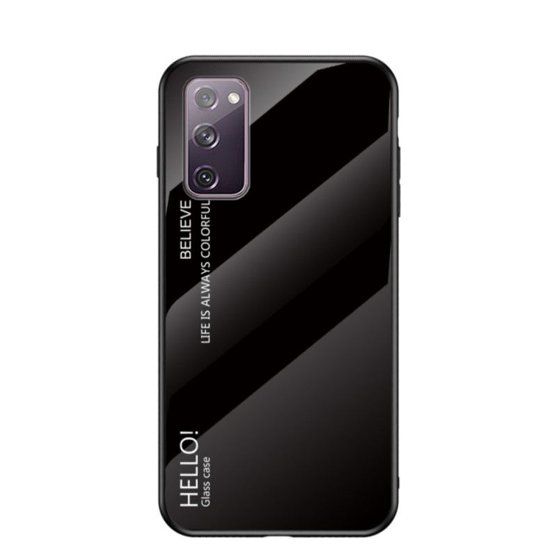 Coque Samsung Galaxy S20 Fe Verre Trempé Hello