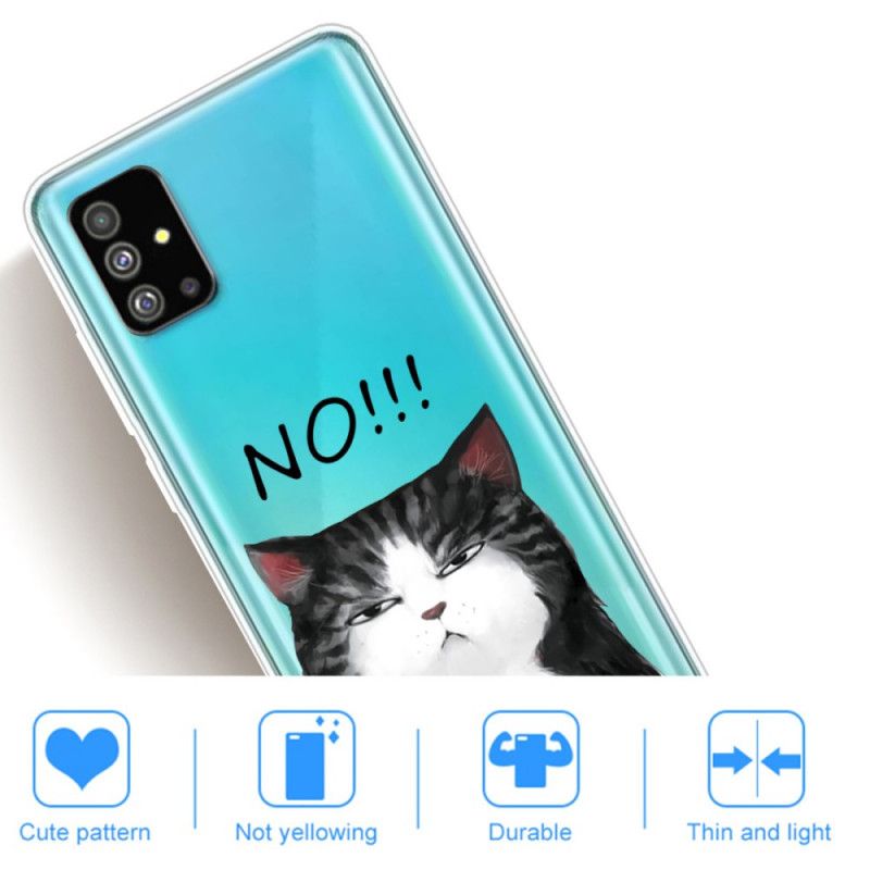 Coque Samsung Galaxy S20 Le Chat Qui Dit Non