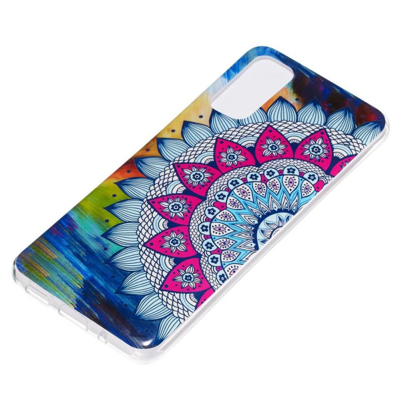 Coque Samsung Galaxy S20 Mandala Coloré Fluorescente