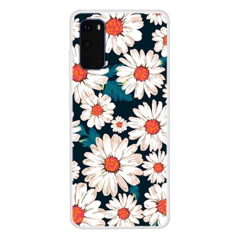 Coque Samsung Galaxy S20 Marguerites