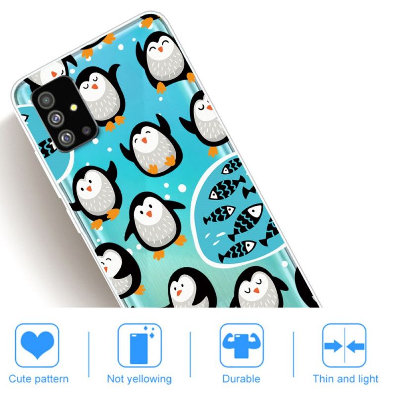 Coque Samsung Galaxy S20 Pingouins Et Poissons