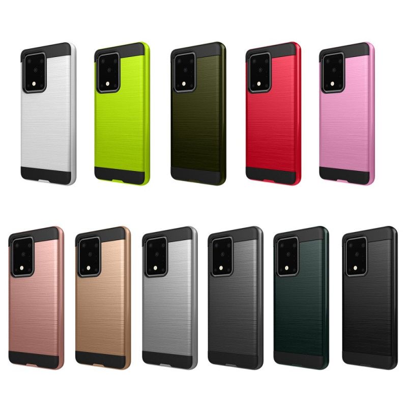 Coque Samsung Galaxy S20 Plus / S20 Plus 5g Brossée Colorée