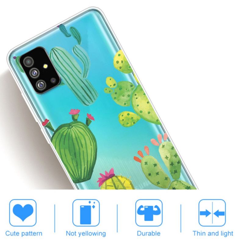 Coque Samsung Galaxy S20 Plus / S20 Plus 5g Cactus Aquarelle