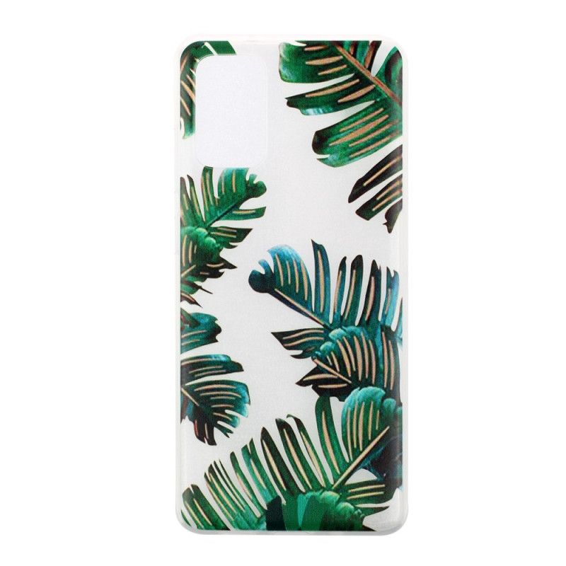 Coque Samsung Galaxy S20 Plus / S20 Plus 5g Feuilles Vertes