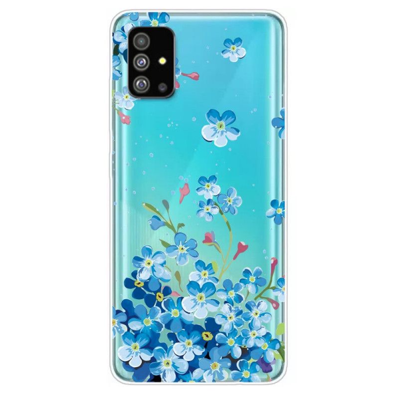 Coque Samsung Galaxy S20 Plus / S20 Plus 5g Fleurs Bleues