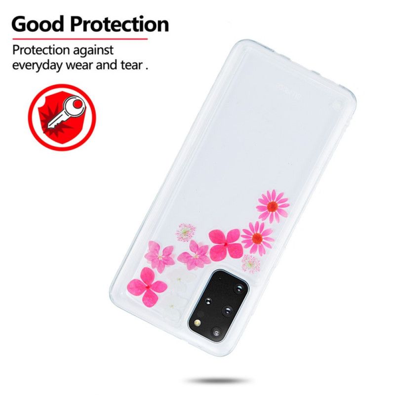 Coque Samsung Galaxy S20 Plus / S20 Plus 5g Fleurs Flottantes