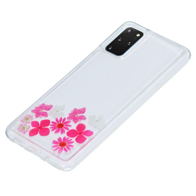 Coque Samsung Galaxy S20 Plus / S20 Plus 5g Fleurs Flottantes