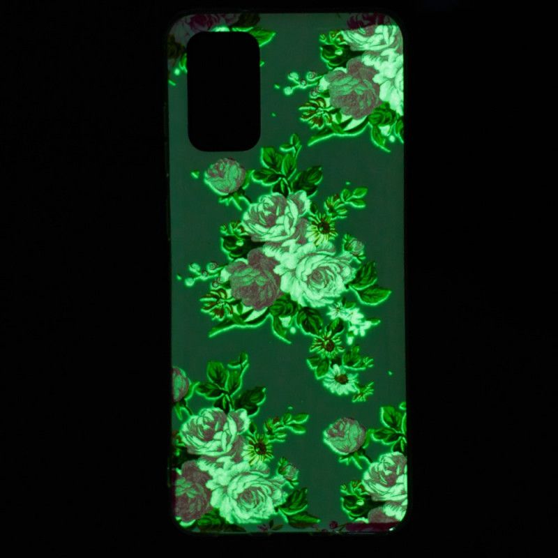 Coque Samsung Galaxy S20 Plus / S20 Plus 5g Fleurs Fluorescente