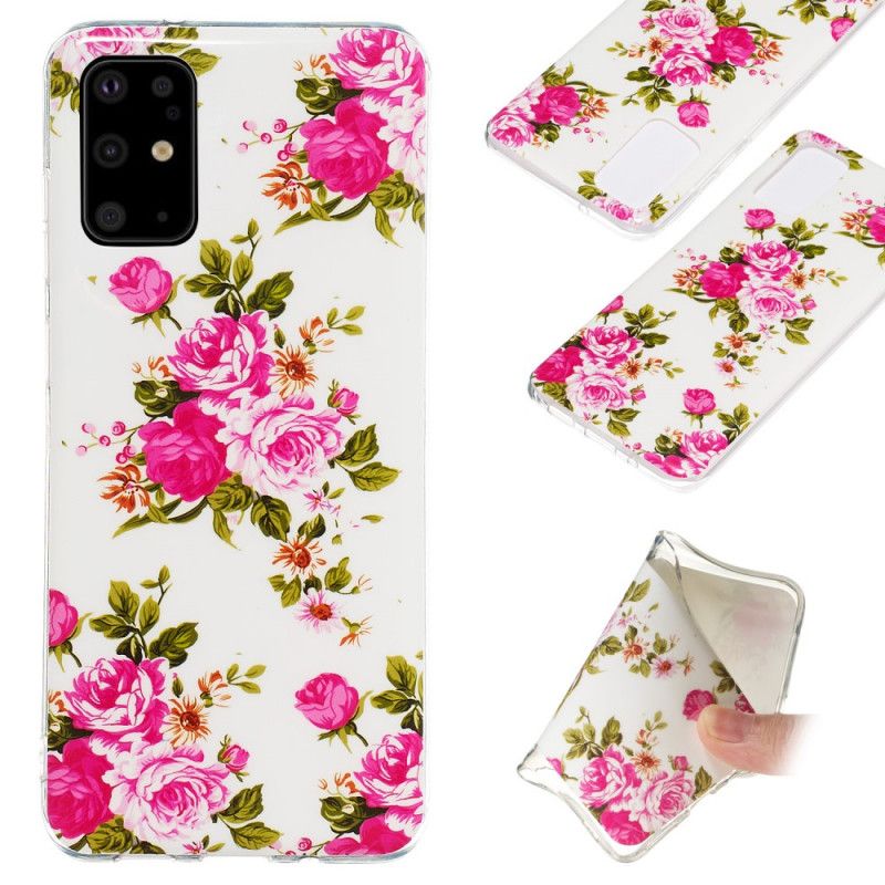 Coque Samsung Galaxy S20 Plus / S20 Plus 5g Fleurs Fluorescente