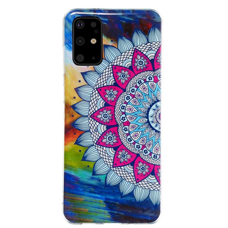 Coque Samsung Galaxy S20 Plus / S20 Plus 5g Mandala Coloré Fluorescente