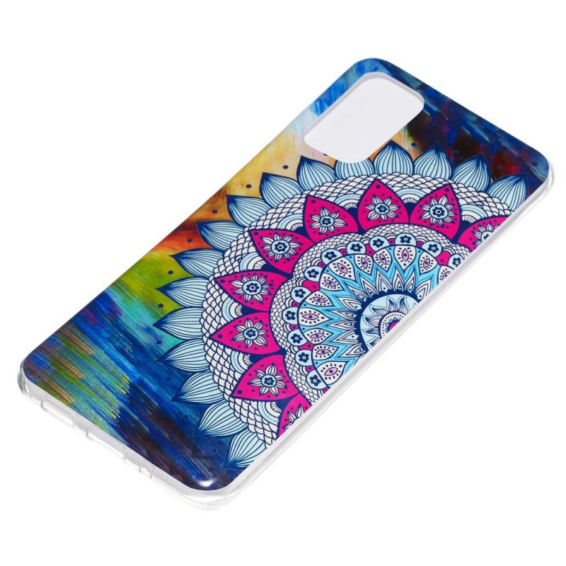 Coque Samsung Galaxy S20 Plus / S20 Plus 5g Mandala Coloré Fluorescente