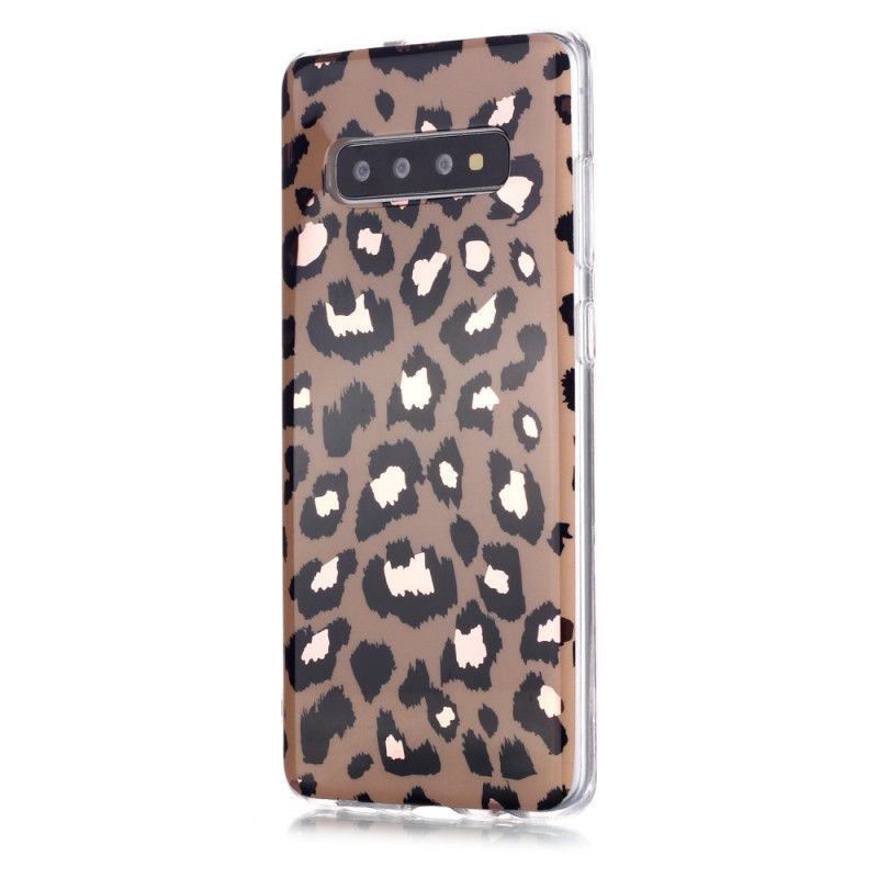 Coque Samsung Galaxy S20 Plus / S20 Plus 5g Marbre Style Léopard