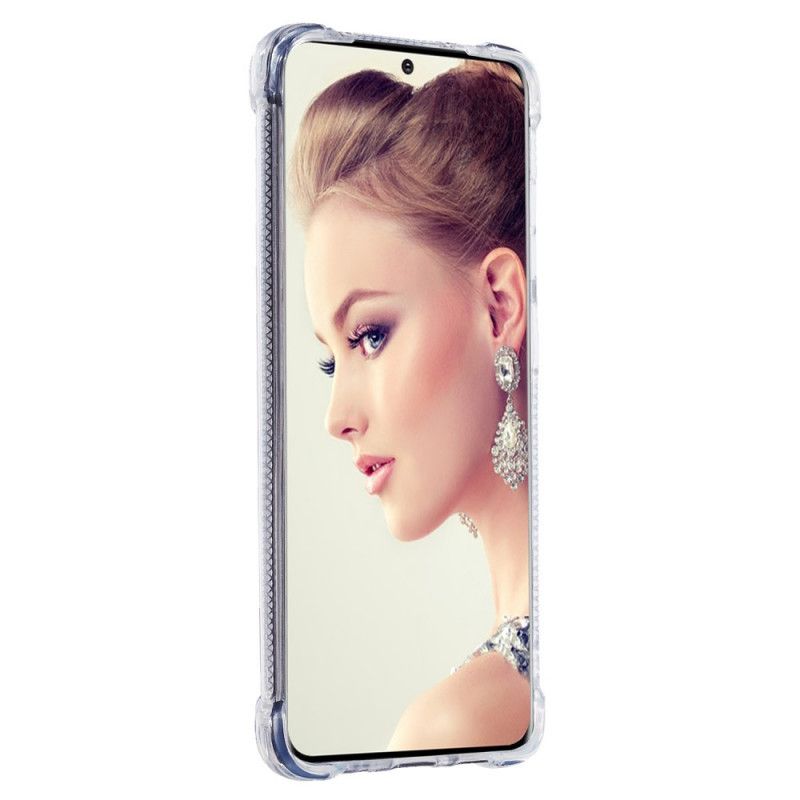 Coque Samsung Galaxy S20 Plus / S20 Plus 5g Paillettes Anneau-support