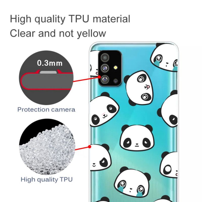 Coque Samsung Galaxy S20 Plus / S20 Plus 5g Pandas Sentimentaux