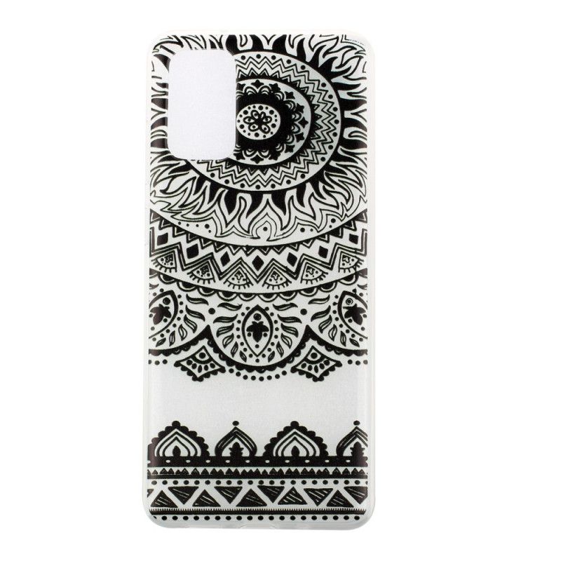 Coque Samsung Galaxy S20 Plus / S20 Plus 5g Transparente Fleur Mandala