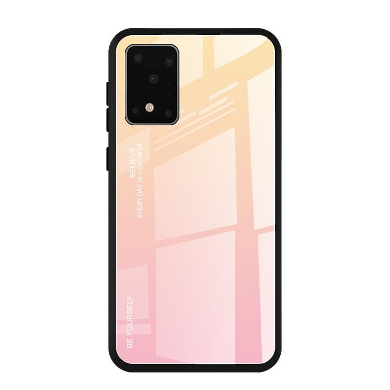 Coque Samsung Galaxy S20 Plus / S20 Plus 5g Verre Trempé Be Yourself