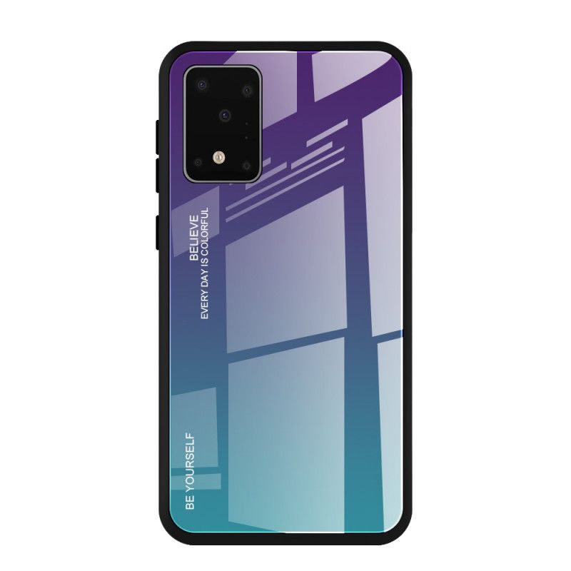 Coque Samsung Galaxy S20 Plus / S20 Plus 5g Verre Trempé Be Yourself