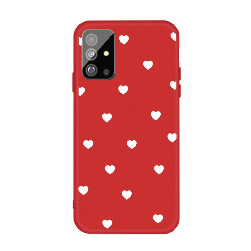 Coque Samsung Galaxy S20 Silicone Coeurs Uniquement