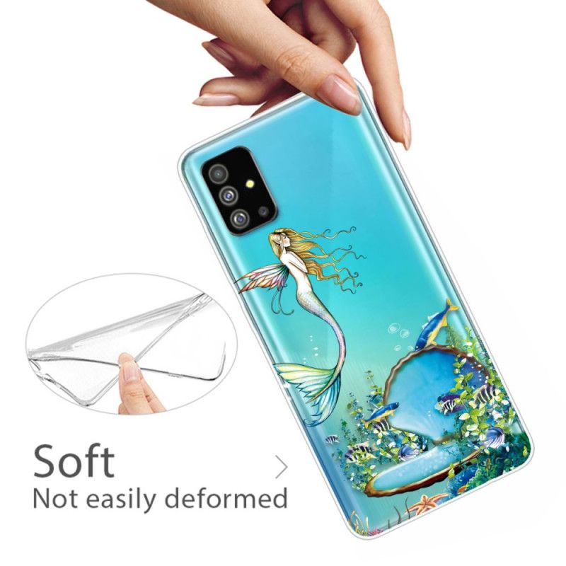 Coque Samsung Galaxy S20 Sirène Bleue