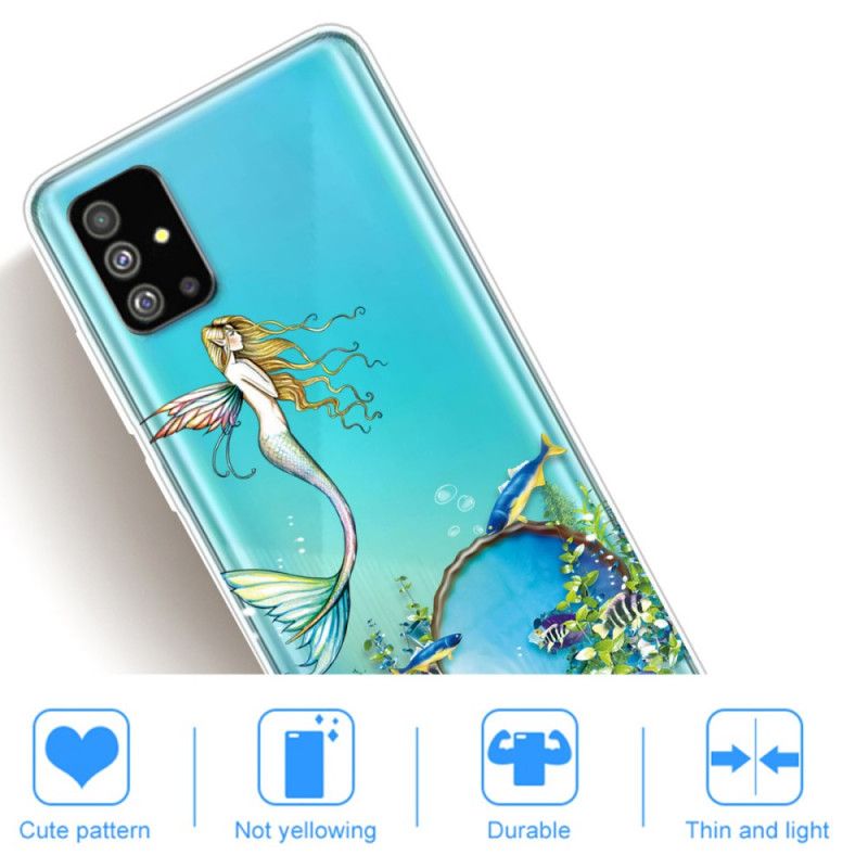 Coque Samsung Galaxy S20 Sirène Bleue