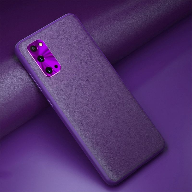 Coque Samsung Galaxy S20 Style Cuir Color