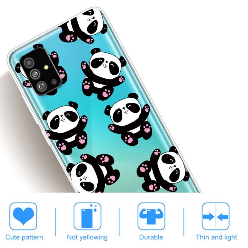 Coque Samsung Galaxy S20 Top Pandas Fun