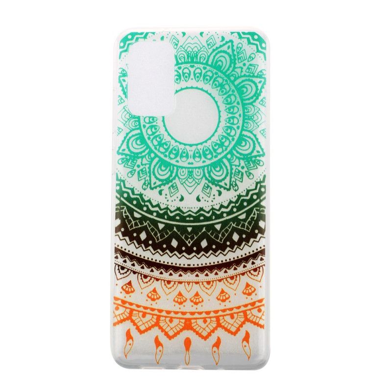 Coque Samsung Galaxy S20 Transparente Fleur Mandala