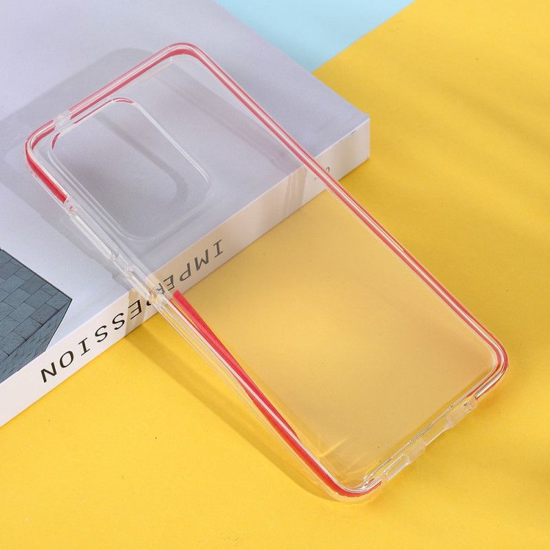 Coque Samsung Galaxy S20 Ultra Transparente Rebords Colorés