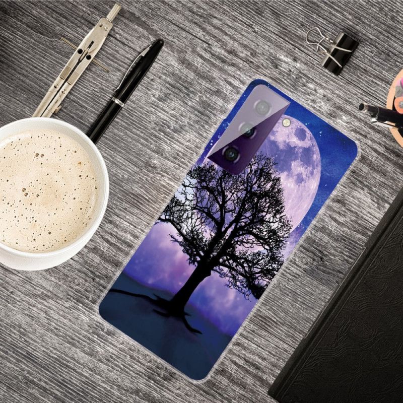 Coque Samsung Galaxy S21 5g Arbre Et Lune