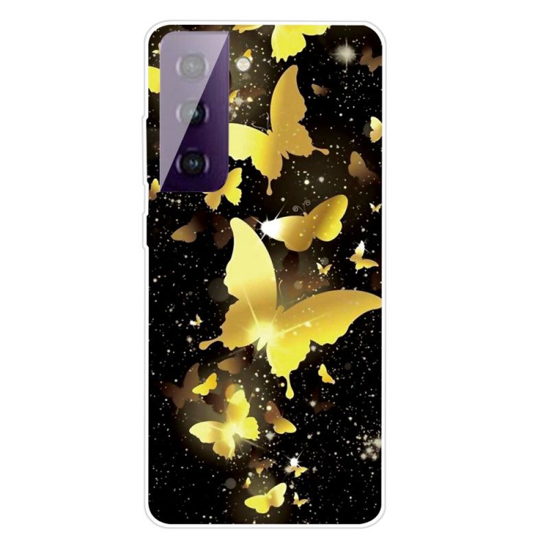 Coque Samsung Galaxy S21 5g Beaux Papillons