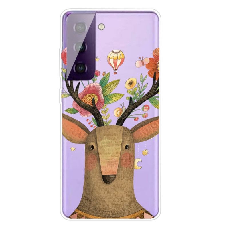 Coque Samsung Galaxy S21 5g Cerf Tribal