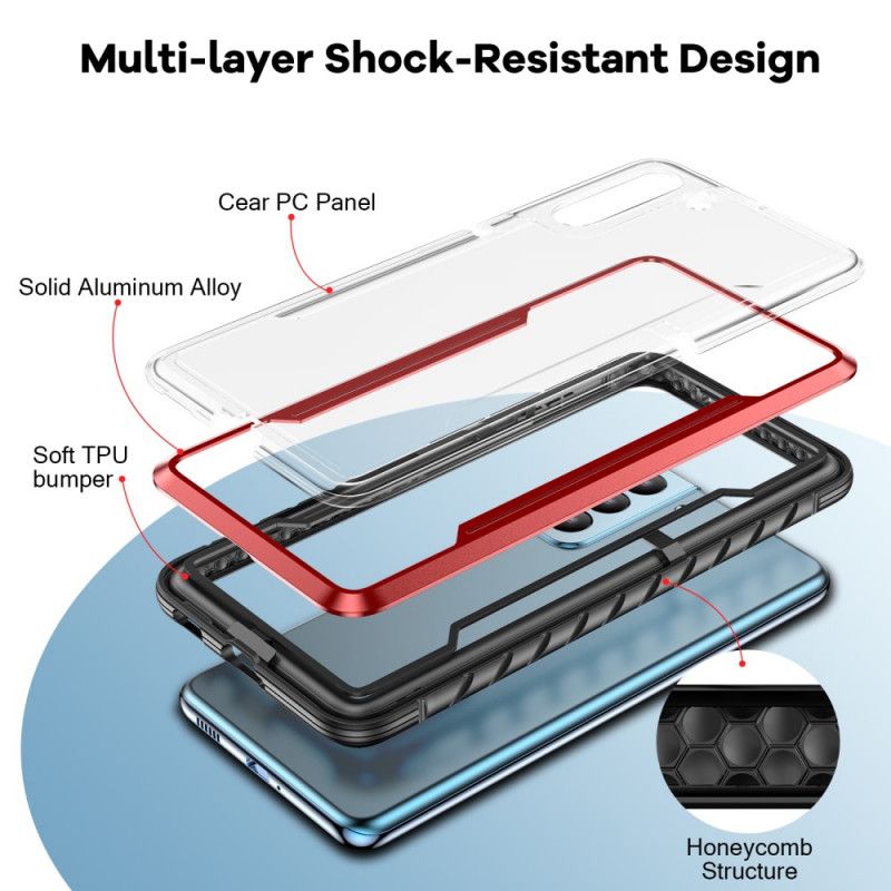 Coque Samsung Galaxy S21 5g Hybride Transparente Rebords Bumper
