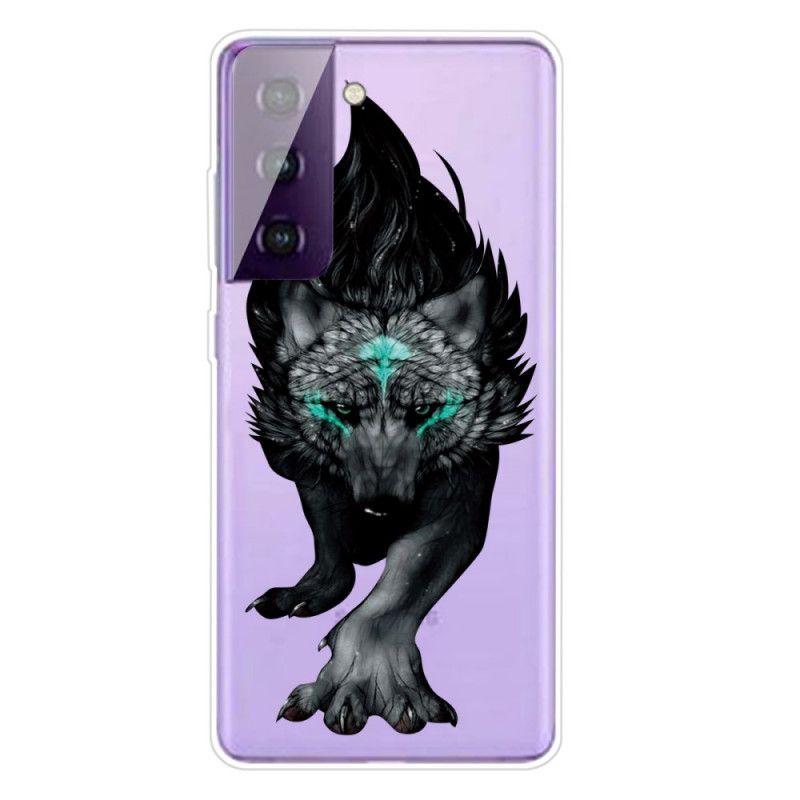 Coque Samsung Galaxy S21 5g Loup Graphique