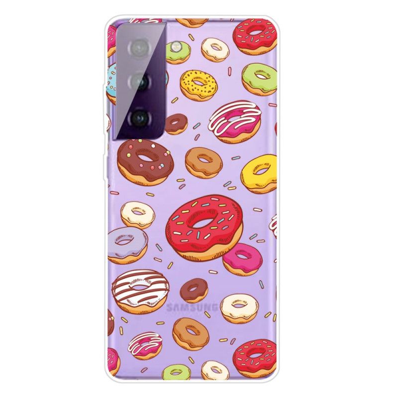 Coque Samsung Galaxy S21 5g Love Donuts