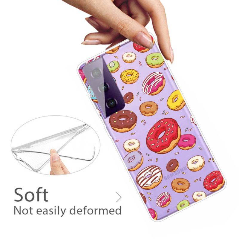 Coque Samsung Galaxy S21 5g Love Donuts