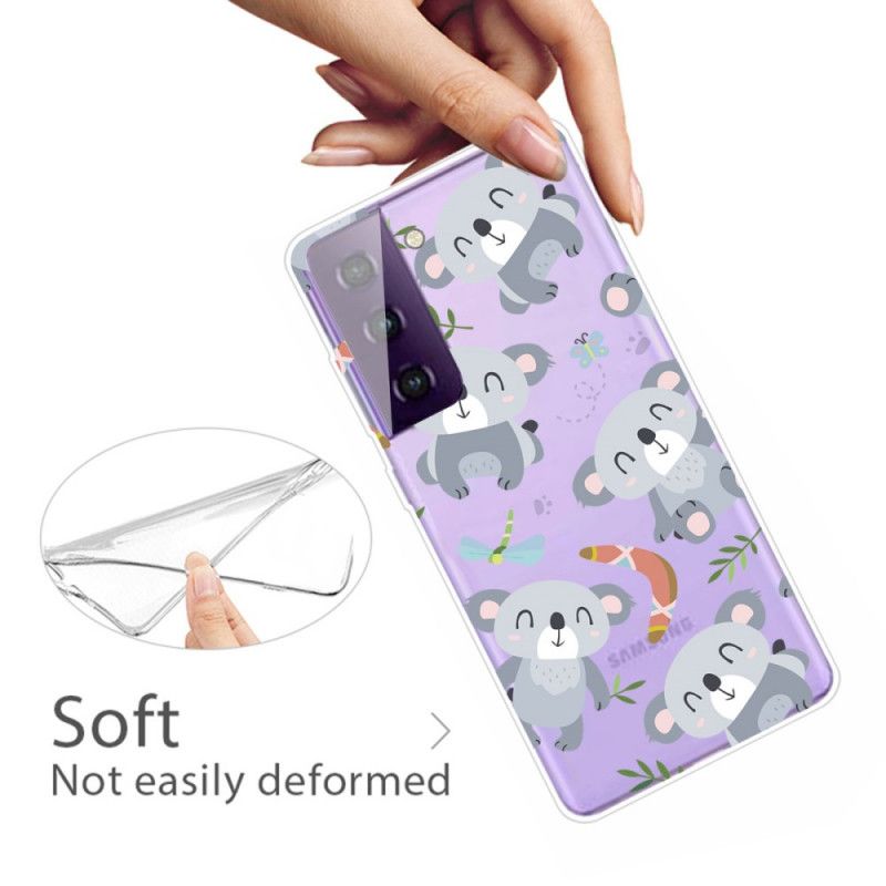 Coque Samsung Galaxy S21 5g Mignons Koalas