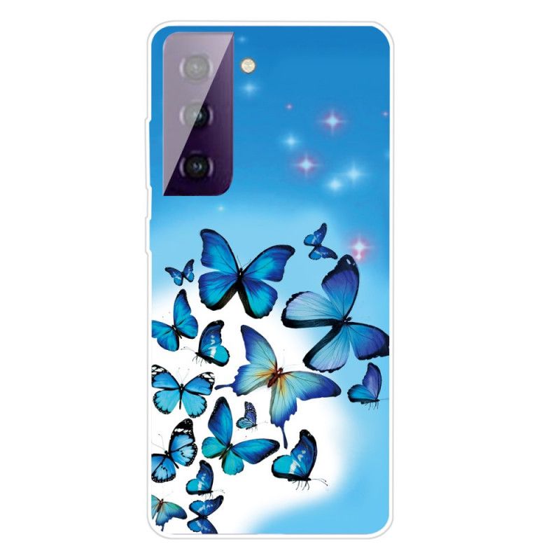 Coque Samsung Galaxy S21 5g Papillons Papillons