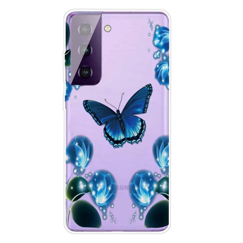 Coque Samsung Galaxy S21 5g Papillons Papillons